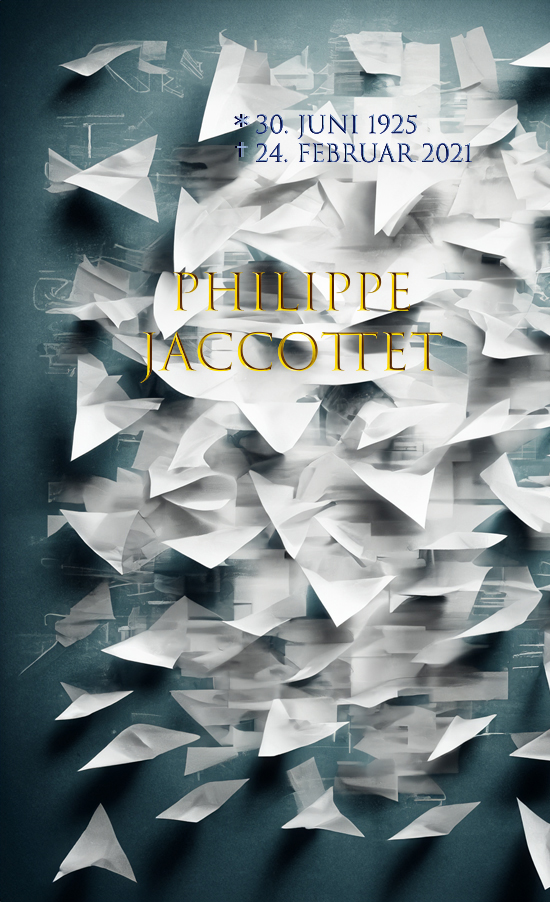 Philippe Jaccottet lebte und schrieb wie ein Mönch.